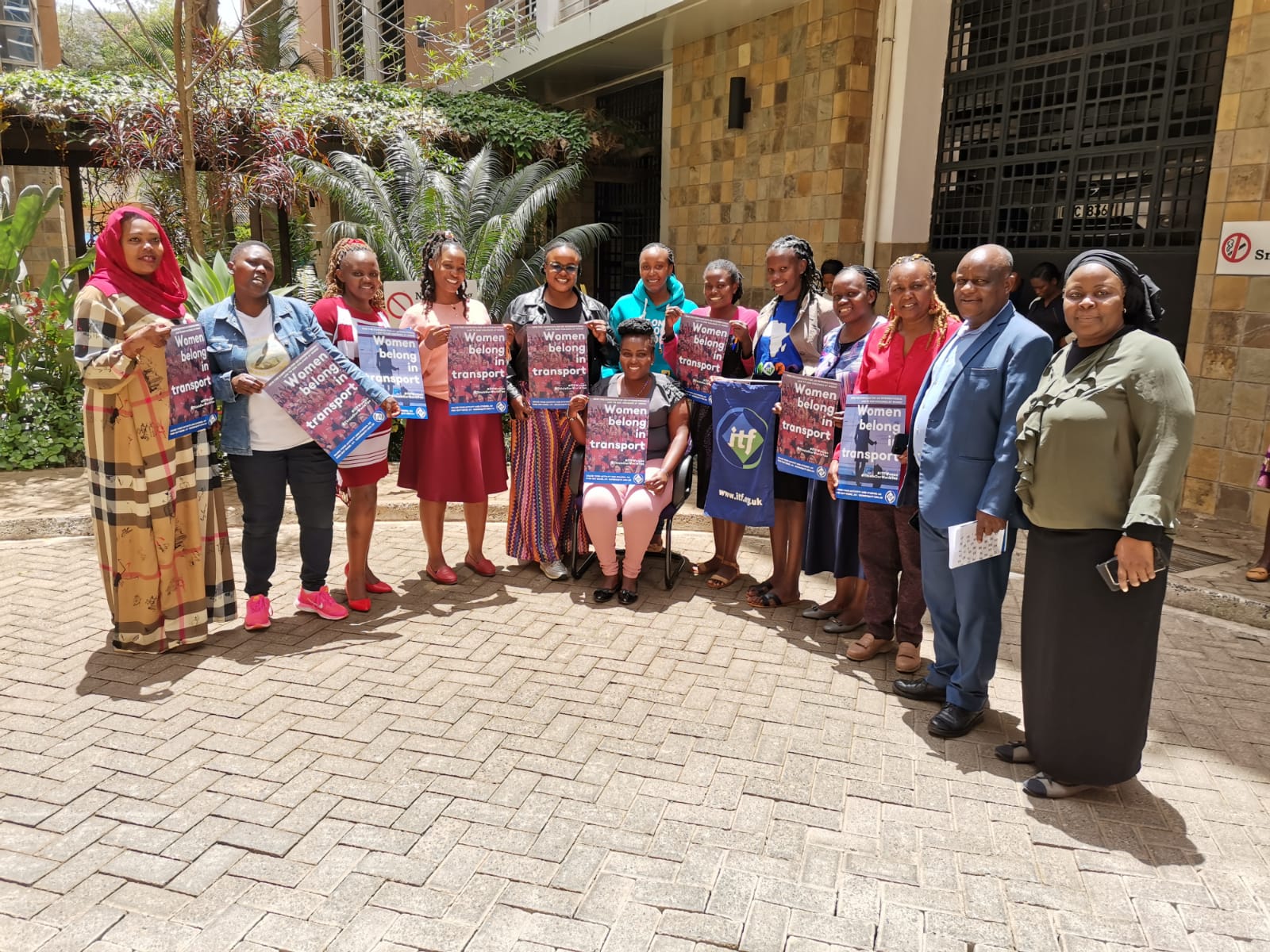 Women’s Committee election Kenya chapter. All ITF affiliates were represented. Took place at ITF regional offices in Westlands, Nairobi.